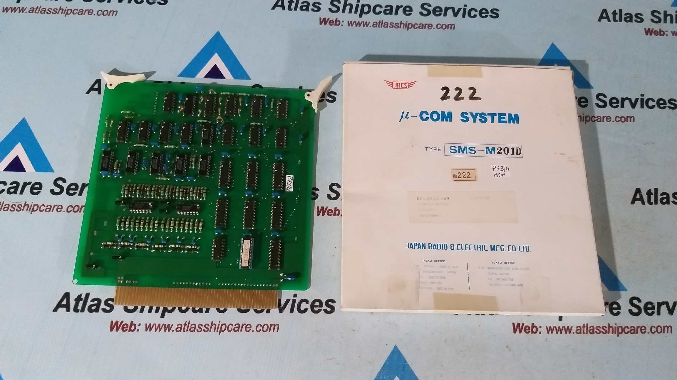 Jrcs SMS-M201D Counter μ-Com System